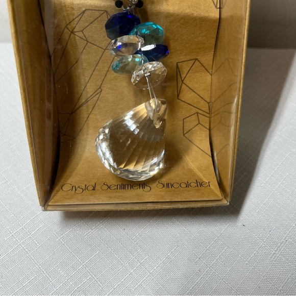 Crystal Sentiments Suncatcher with Multicolor Beads. Good things take time. New - Picture 3 of 4